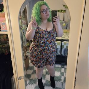 Wild Fable 90s Print Floral Romper